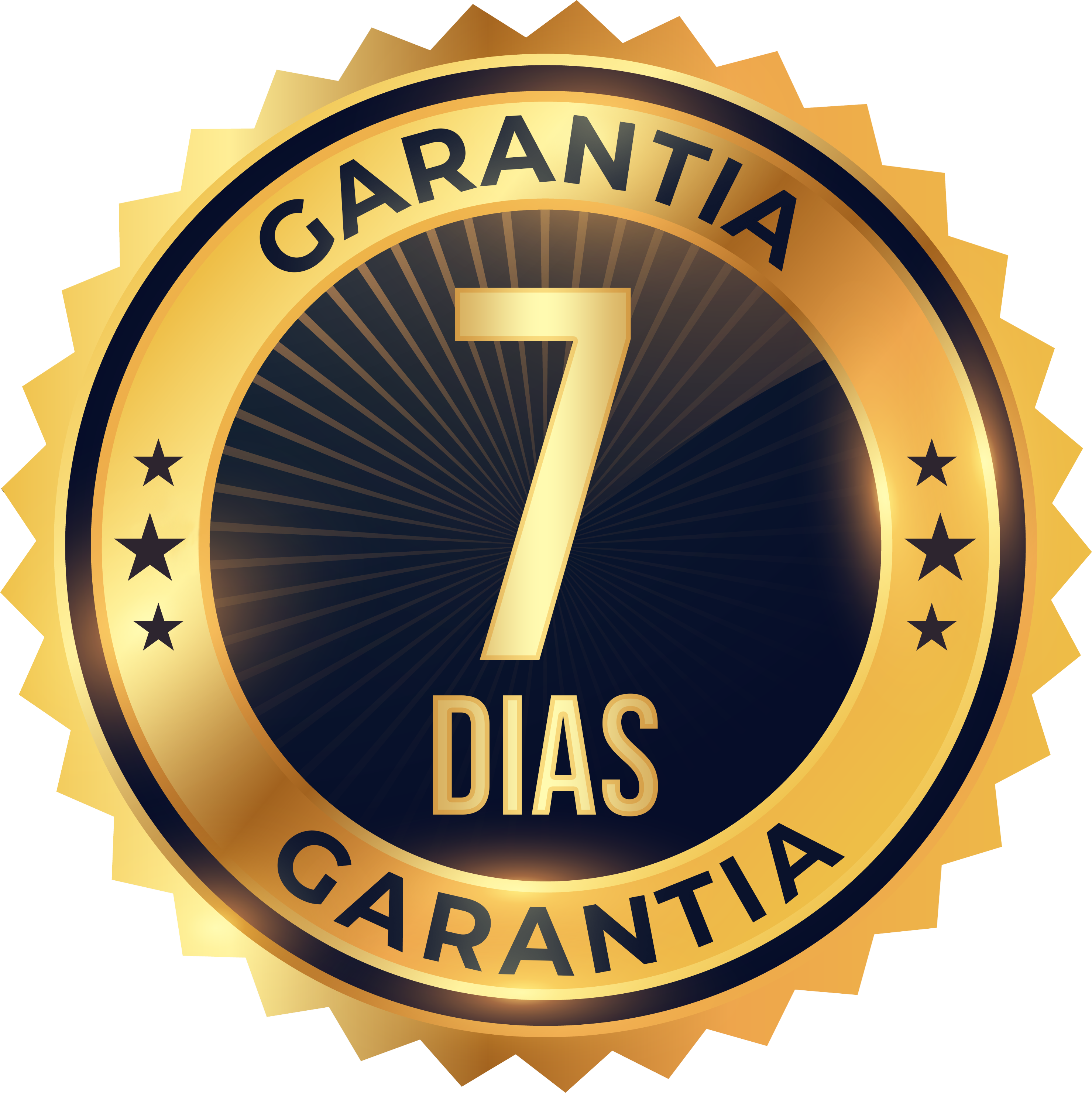 Selo de Garantia 7 Dias do Projeto Secreto para emagrecimento